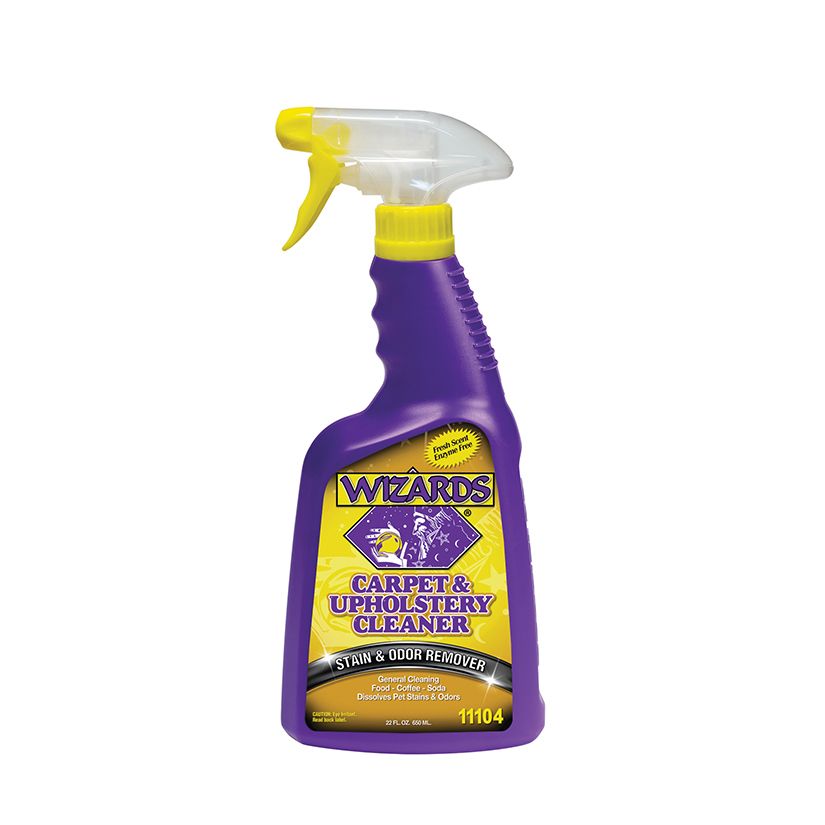 Wizards 11104 Carpet and Upholstery Cleaner - 22 oz