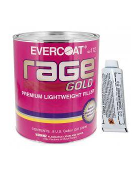 FBE-112 FIBERGLASS EVERCOAT Rage® Gold Premium Body Filler Gallon